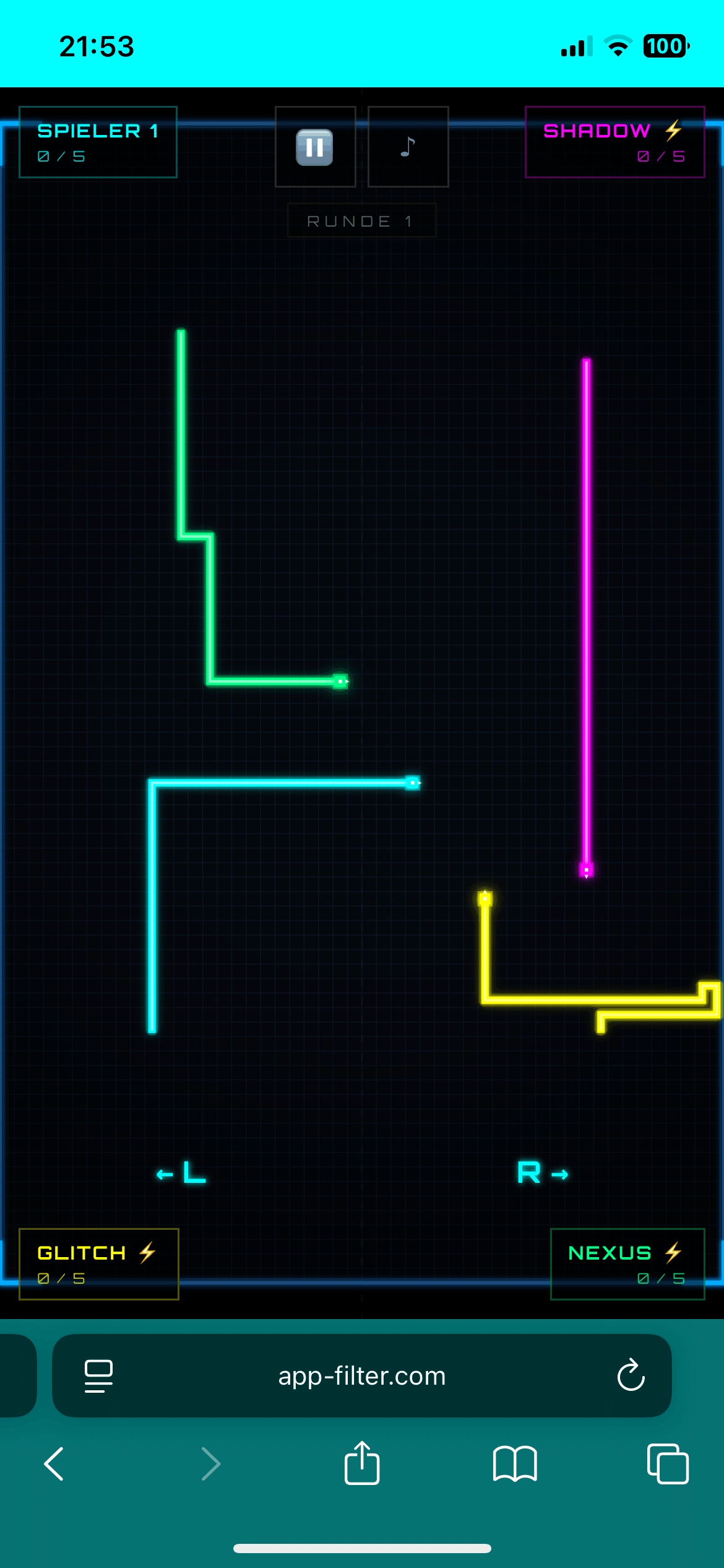 Lightbikes Arena Screenshot